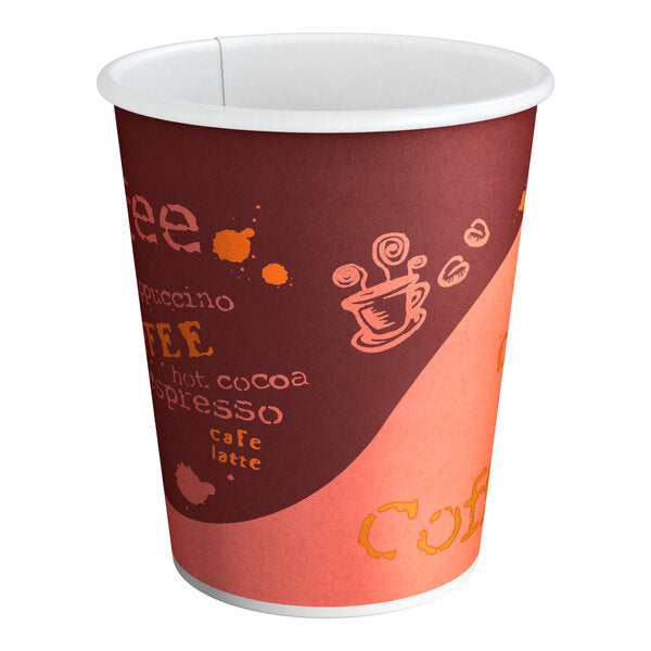 Hot Poly Paper Cups 10oz - (RL-HPPC-10)