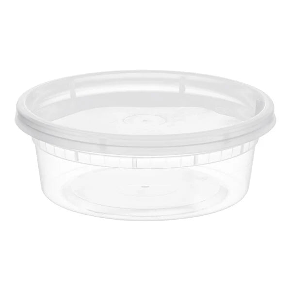 Plastic Deli Container 8oz Clear - (RL-PDC-8)