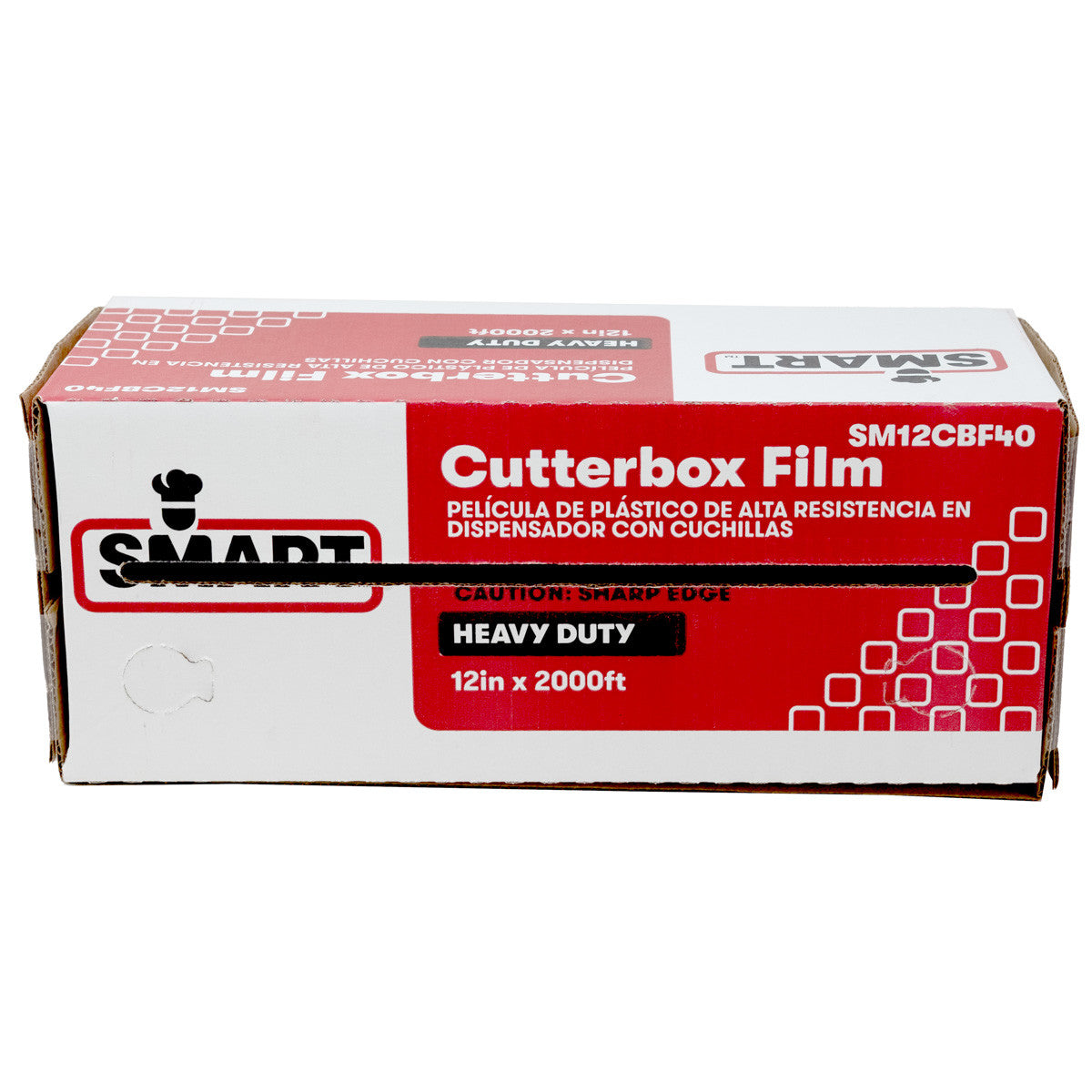 Film Wrap with cutter 12x2000 - Heavy Duty - (RL-FWC-122K)