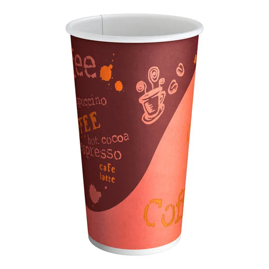 Hot Poly Paper Cups 16oz - (RL-HPPC-16)