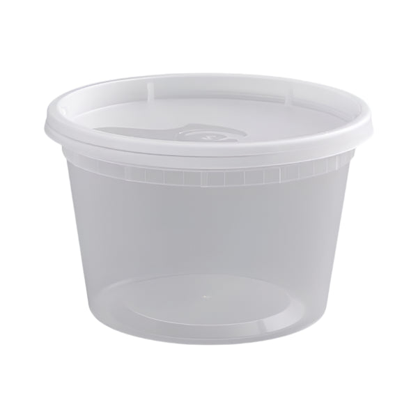 Plastic Deli Container 16oz Clear - (RL-PDC-16)