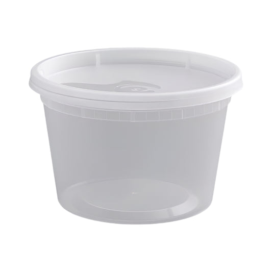 Plastic Deli Container 16oz Clear - (RL-PDC-16)