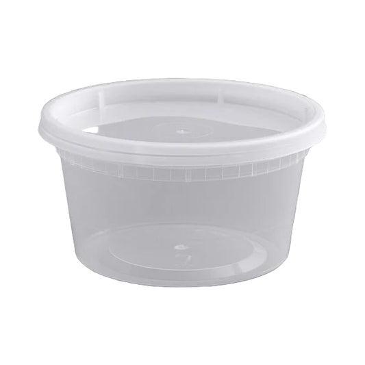 Plastic Deli Container 12oz Clear - (RL-PDC-12)