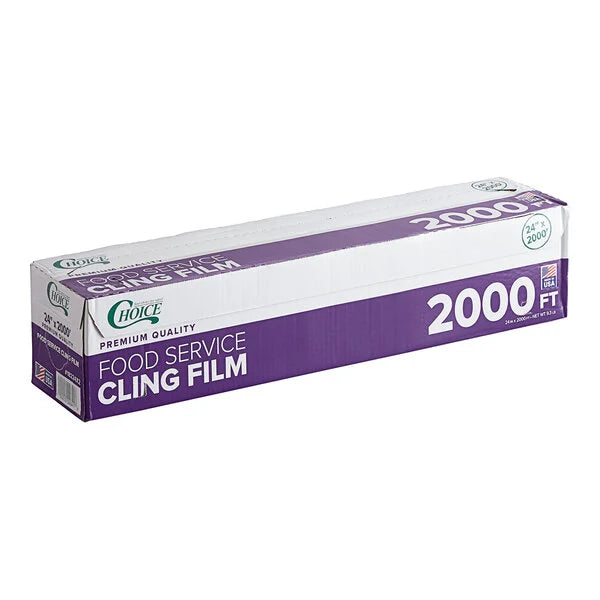 Film Wrap with cutter 24x2000 - Heavy Duty - (RL-FWC-242K)