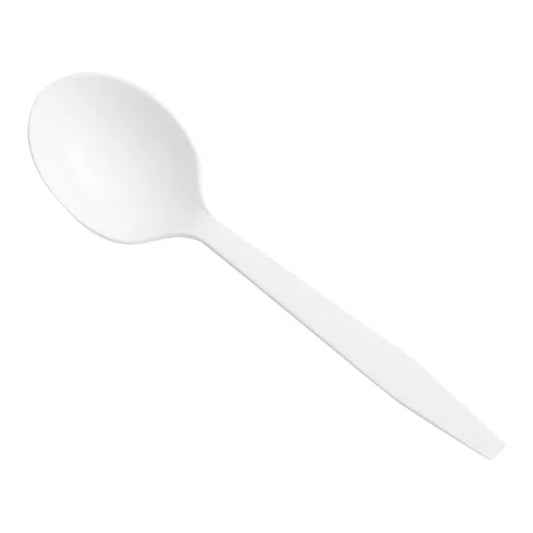 Heavy Weight Plastic Soup Spoons - (RL-HWPSS)