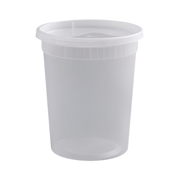 Plastic Deli Container 32oz Clear  - (RL-PDC-32)