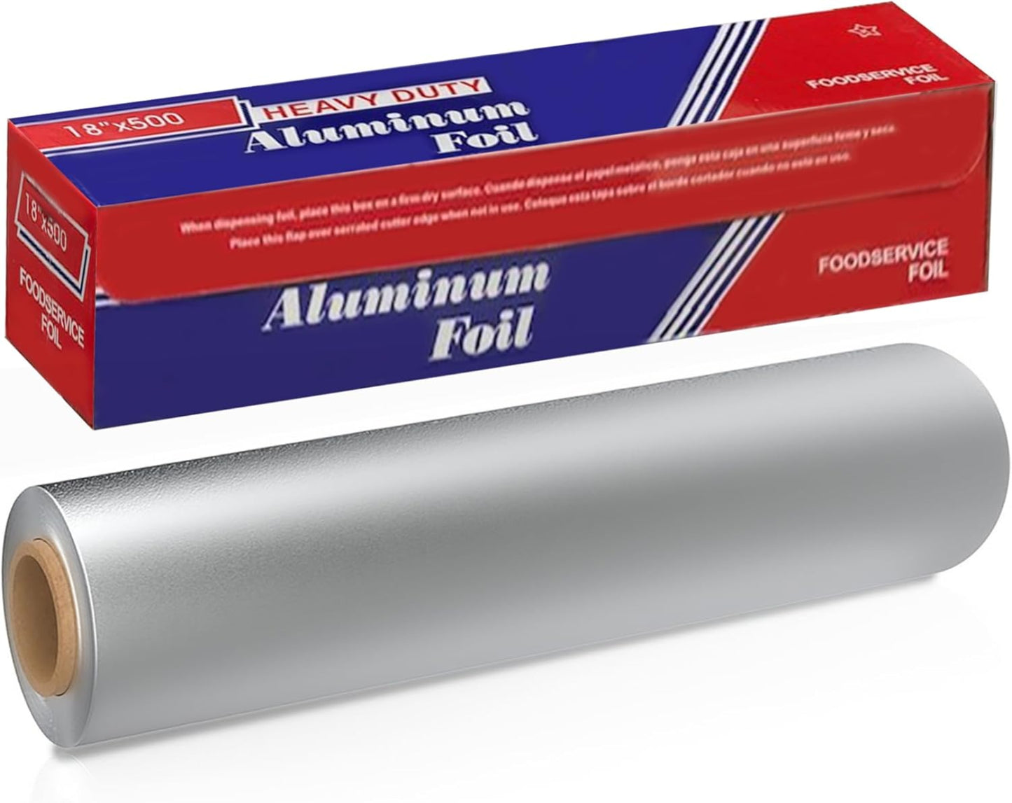 Aluminum Foil Roll Heavy Duty 18" x 500' - (RL-AFHD-185)