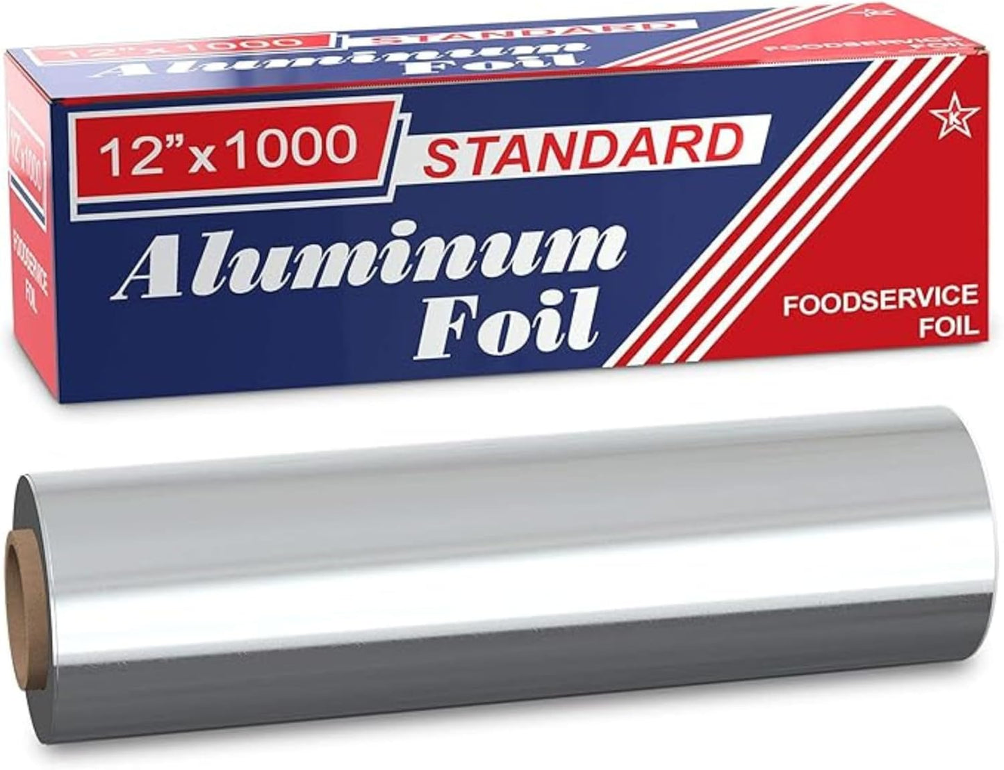 Aluminum Foil Roll Standard Duty 12" x 1000' - (RL-AFSD-121)