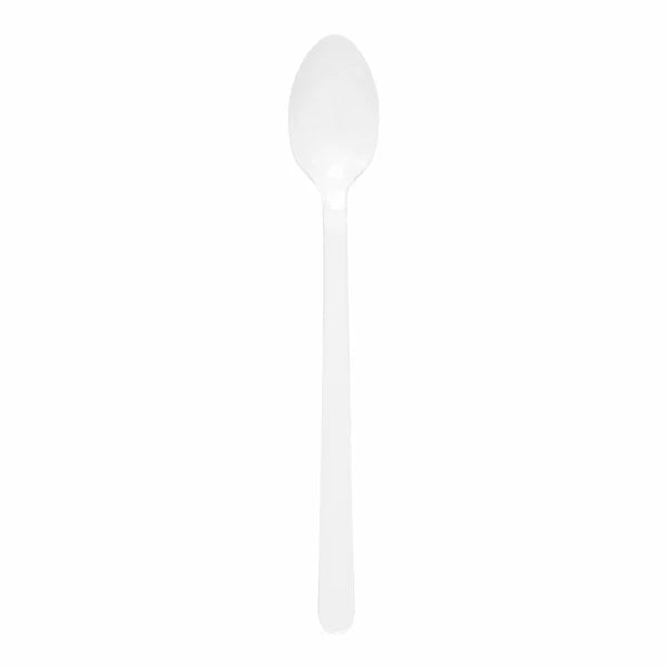 White Plastic Soda Spoon - (RL-WPSS)