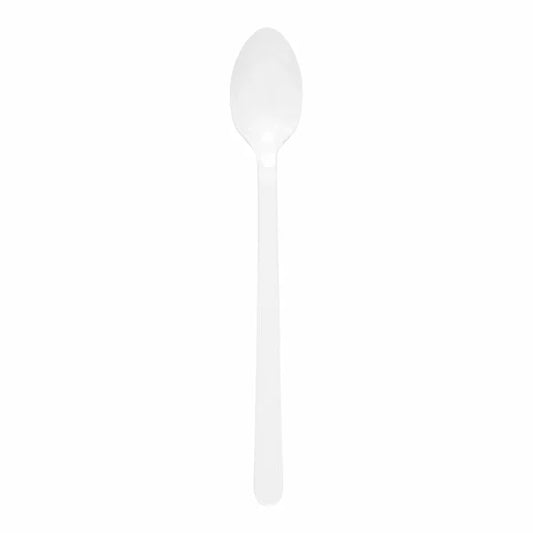 White Plastic Soda Spoon - (RL-WPSS)