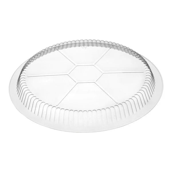 Clear Round Plastic Dome Lid 8 Inch - (RL-RNDPDL-8)