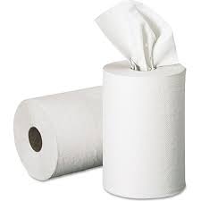 Hardwound Paper Towel, 350 Feet/Roll White - (RL-HPT-350-WHT)